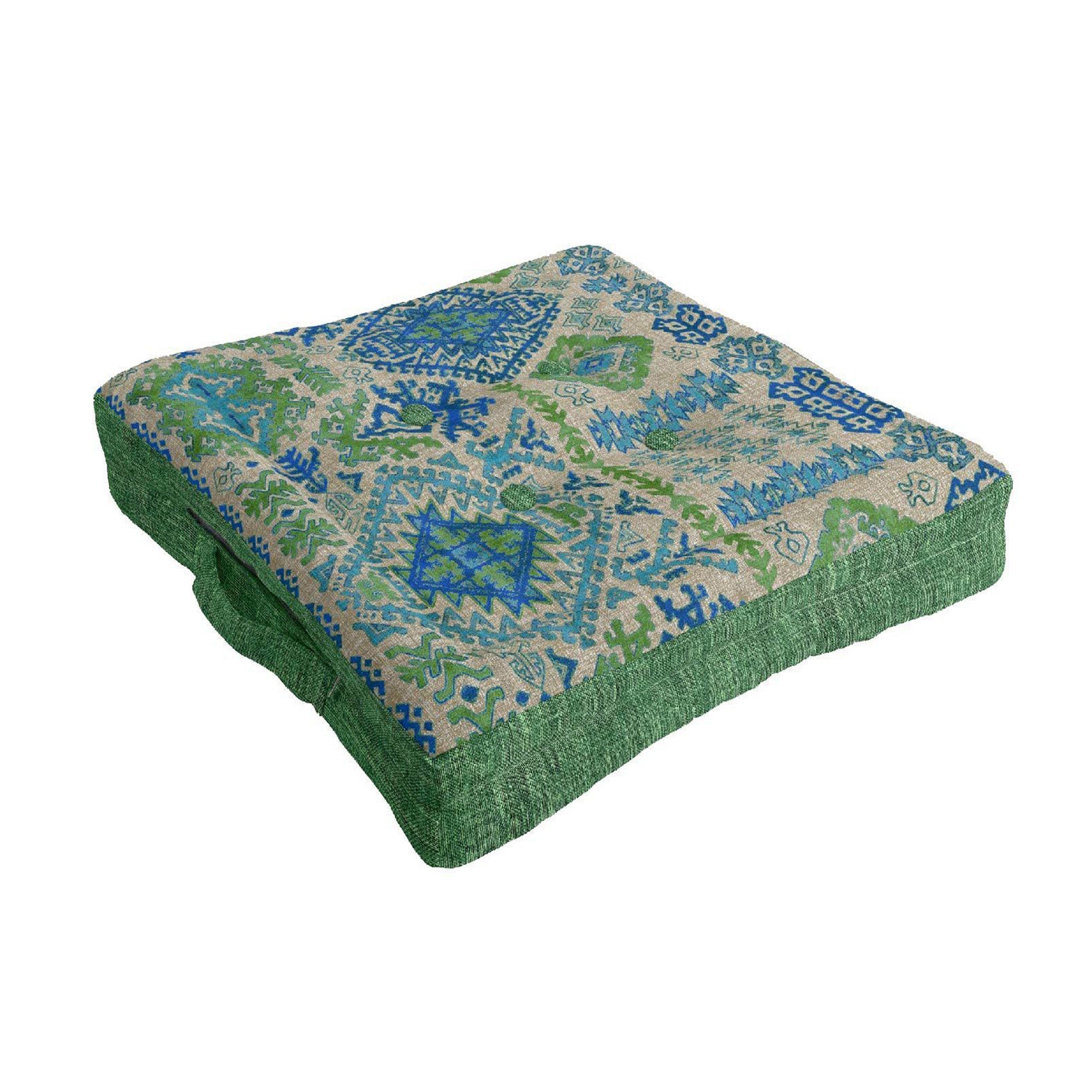 Imagen de Cojín para sillas Cojín para Silla Tamaño 60x60x10cm en color Verde de Meishida